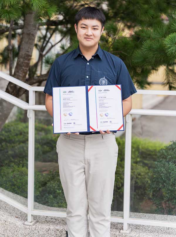 國際iGEM競賽 華中國際部陳宇澤與團隊研發登革熱防治工具 榮獲金牌