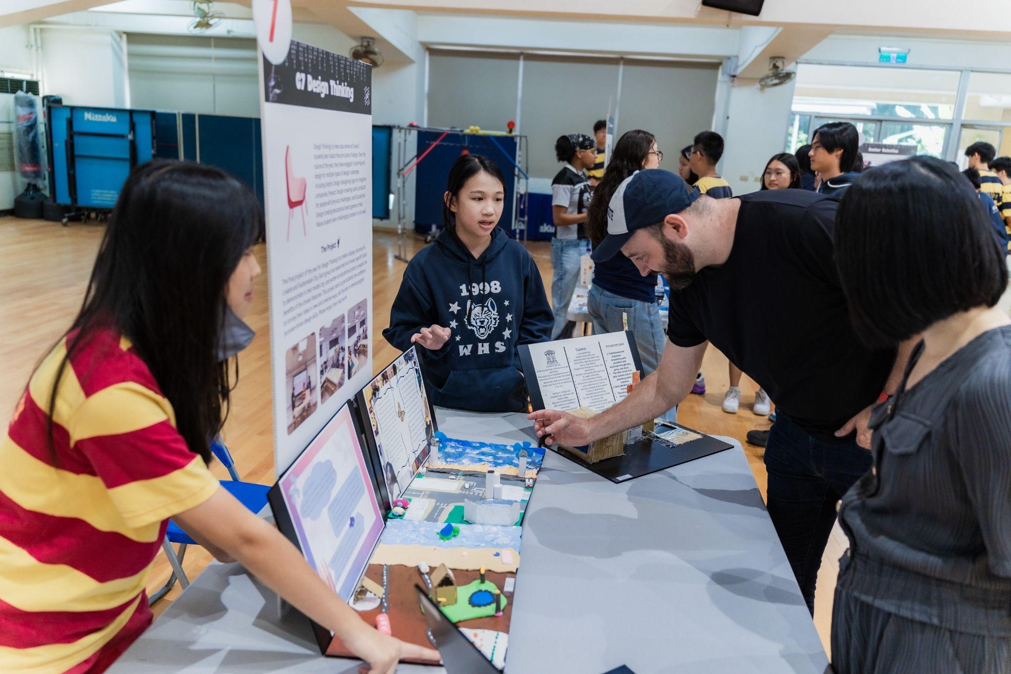 華中國際部STEAMFair 匯聚創客精神與科學實作跨域 融合擴大國際視野